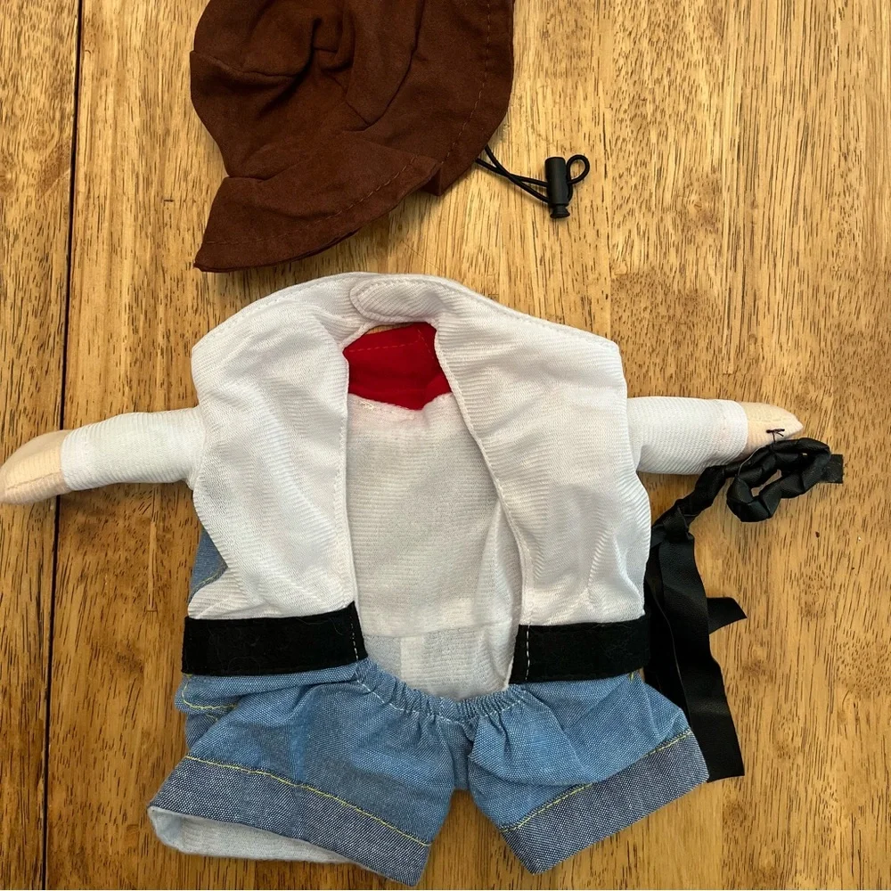 Cowboy/Sheriff Costume for Cats & Small Dogs